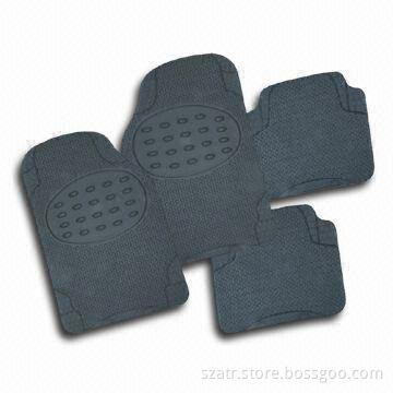 Universal Design Car Mat that Fits All Car Models, Made of Rubber